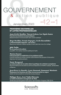Gouvernement et action publique, v. 12, no 01